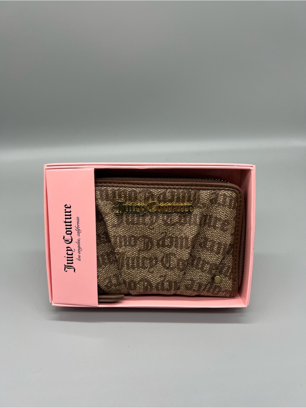 Juicy couture boxes medium open flat ZA wallet